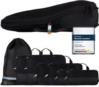 Famanu - Wasnet voor wasmachine, 40×50 cm, met ritssluiting, beschermt kleding tegen vervorming tijdens wassen
