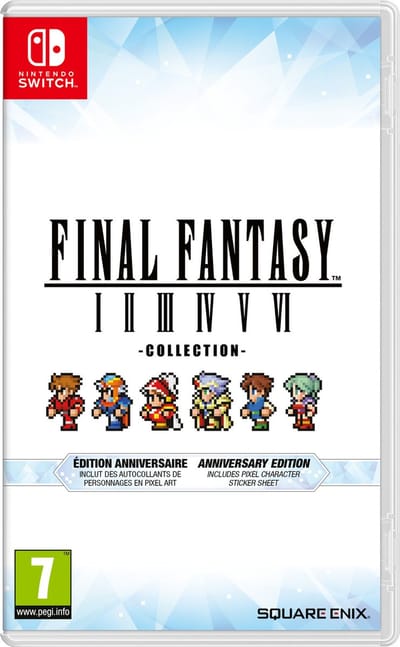 Final Fantasy I-VI - Collection - (Anniversary Edition) - Nintendo Switch - RPG