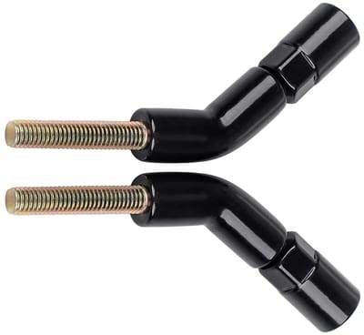 Dailygoods- Stuurpen Verlengers Metalen - Zwarte Stuurpen Verlengers - Geschikt Voor Harley Sportster X883 - Schokbestendig - Duurzaam - Lichtgewicht - Spiegelverlengers
