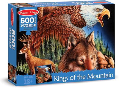 Puzzel 500 Stukjes - Landschap Puzzel - Ontspanning Thuis - Grote Stukjes - 38 x 28 cm