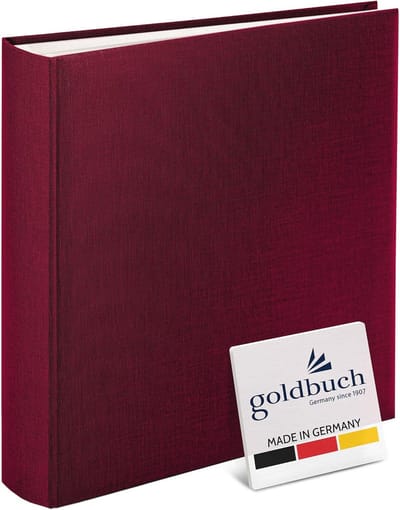 Fotoalbum 30 x 31 cm met 100 pagina's en pergamijn scheidingsbladen - Herinneringsalbum voor speciale momenten