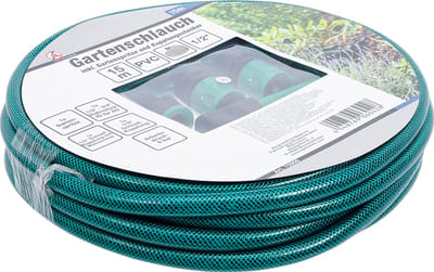 BGS Tuinslang PVC incl. tuinsproeier en koppelstekker 1/2 15 meter