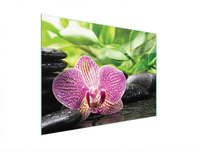 TMK ArtDeko - Snijplank Van Glas - 40x30cm - Hittebestendige UV-print - Hartglas