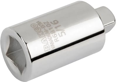 Bahco 3/8´´ Sockets With 1/4´´ Square Inch Profile And Ratchet For Refrigeration Rateladapter Zilver