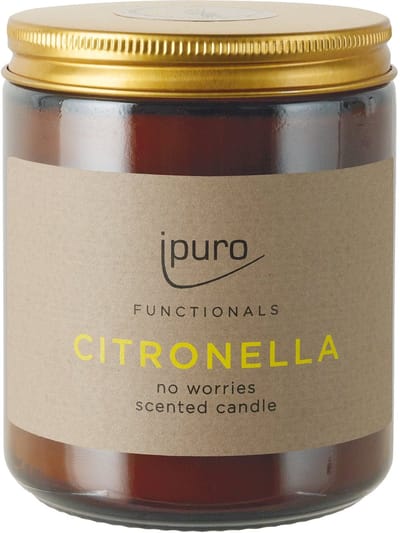 Ipuro FUNCTIONALS kaars Citronella 200g