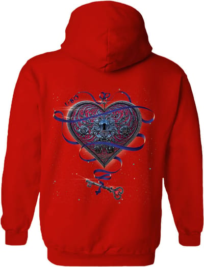 Hart En Sleutel Heart And Key The Coloured House Hoodie S