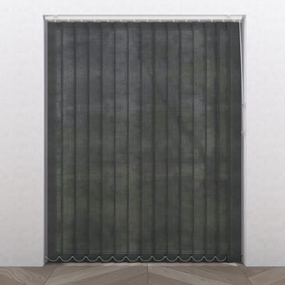 Lamellen set Easy Jeans - Transparant - Black - 40 x 260 - 5 lamellen