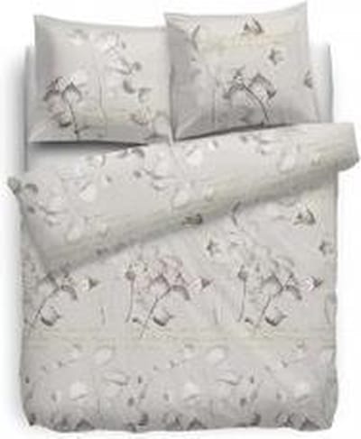 HNL Refined Bello Dekbedovertrek - Eenpersoons - 140x200/200 cm - Taupe