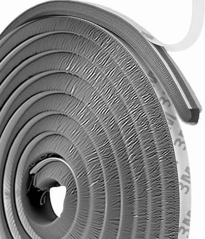 Zelfklevende Deurrubber, 14M Brush Seal voor Dichtingen, 9 mm x 15 mm, Ideaal voor Rolluiken en Tochtstrip voor Deuren