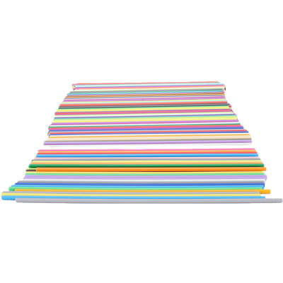 160 Pièces Recharges Stylo d'Impression 3D 32 Couleurs Basse Température d'Impression Filament PCL Diamètre 2,5 mm Longueur 15 cm pink