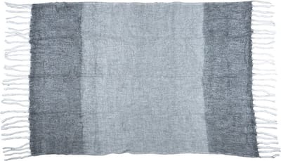 Vloerkleed - Tapijt - Plaid Grijs Natuurlijk 130x170x1cm | Mars & More