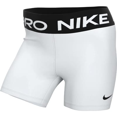 Nike Np 365 3in Korte Leggings Wit XL Vrouw