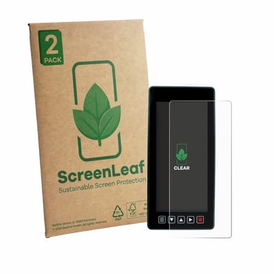 2 Stuks Screenprotector voor Dystopiaworld Bike Computer - Hoogwaardige Beschermfolie transparant