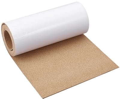 Dailygoods- Kurkbord Zelfklevend 3 mm Dik - Prikbord - Muurprikbord - Displaybord - Decoratie - 30 cm Breed, 2,4 m Lang