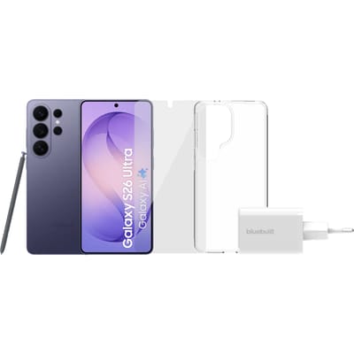 Samsung Galaxy S26 Ultra 1TB Donkerblauw 5G + Compleet Accessoirepakket