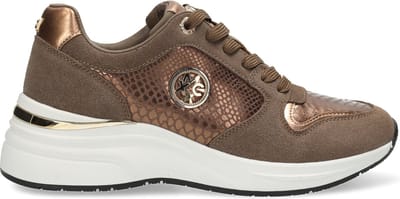 Mexx Sneaker Milai Kallie Taupe - Vrouwen - Taupe - Maat 37