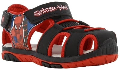 Spiderman - Sandalen voor jongens - Schoenen voor kinderen met klittenband - Zomerschoenen van 2 tot 8 jaar - Maat 27 - Zwart