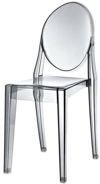 DS4U - Elisabeth stoel transparant grijs