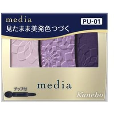 Kanebo - Media Gradient Color Eyeshadow PU-01