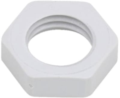 Wurth - Contramoer, metrisch voor kabelinvoer - Contramoer, polyamide Metrisch conform EN 60423 x 100 st Sleutelwijdte 17 mm