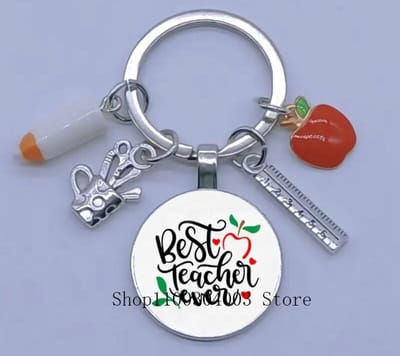 Akyol - Teacher – Sleutelhanger – sleutelhanger leraar - juf sleutelhanger- juf cadeau – docent – meester sleutelhanger – cadeau