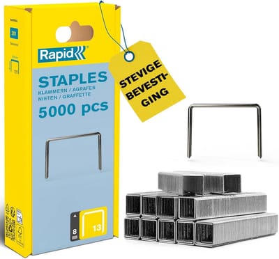 Fijne 8mm Dundraadnieten Type 13 voor Tacker - 5000 Stuks in Doos