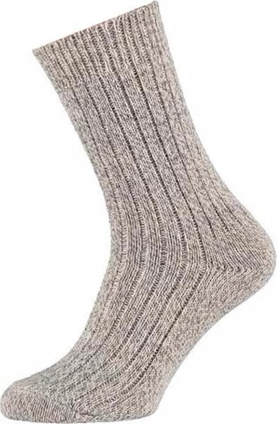 Angro - 3-Pack - Stevige Noorse Sokken - Merino Wol - Meraklon - Heren / Dames - grijs - 42-45 - 125006000