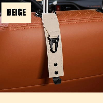 Crochets pour rangement de voiture, clips, support organisateur pour appuie-tête de siège avant, cintres de fixation automatique, accessoires d'intérieur de voiture