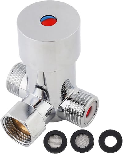 Mengventiel Warm Koud Water G1/2 voor Automatische Kranen