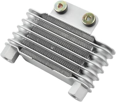 Motorfiets Radiator - Oliekoeler - Motor Koelen - Zes Rij Structuur - 50CC-150CC - Zwart