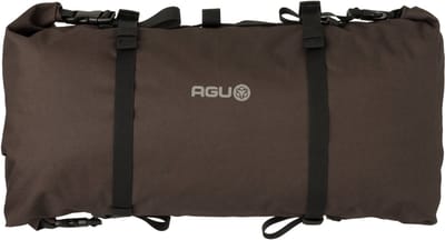 AGU Venture - Stuurtas - Fiets tas - 17L - Bruin - Waterafstotend - Roll-top sluiting - 3M Reflectie - Gerecycled polyester