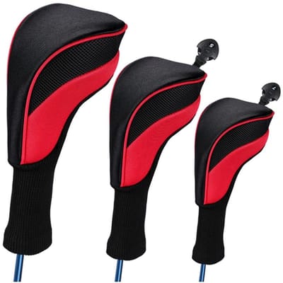Dailygoods - Set van 3 Golf Club Hoofd Covers