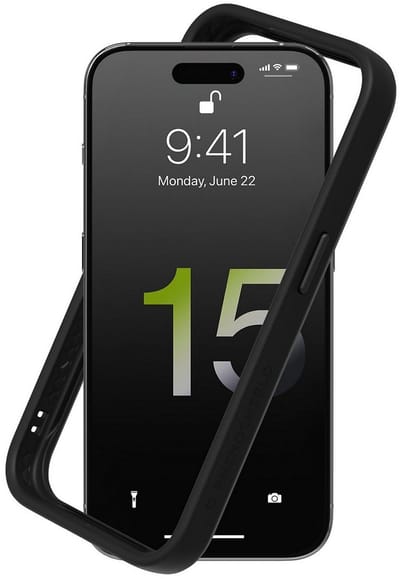 RhinoShield CrashGuard NX iPhone 15 Pro zwart
