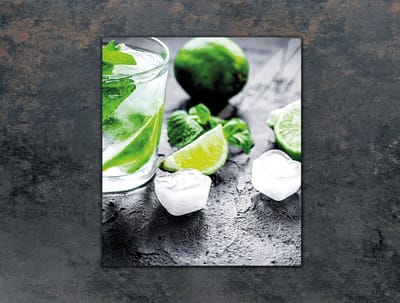 TMK ArtDeko Serie - Limonen Snijplank - 45x52 cm - Glas - Meerdere Toepassingen