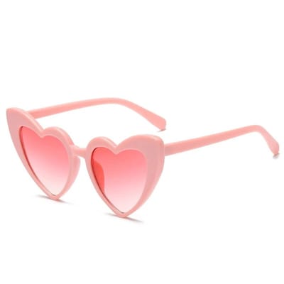 WiseGoods Premium UV400 Hartvormige Zonnebril Dames – Retro Cat Eye Bril - Fashion Accessoire - Vintage Zonnebrillen Vrouw - Roze