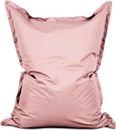 Lumaland - Grote luxe XXL zitzak - 380 liter vulling - 140 x 180 cm - geschikt voor Indoor & Outdoor - verkrijgbaar in verschillende kleuren - pastelroze