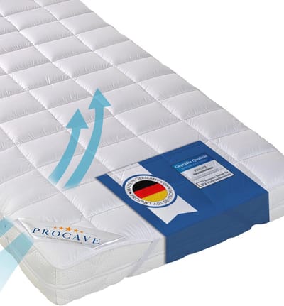 Matrasbeschermer Micro-Comfort - Ademend en Hygiënisch - Geschikt voor Boxspring en Conventionele Matrassen - Wasbaar tot 95°C - 140x200 cm