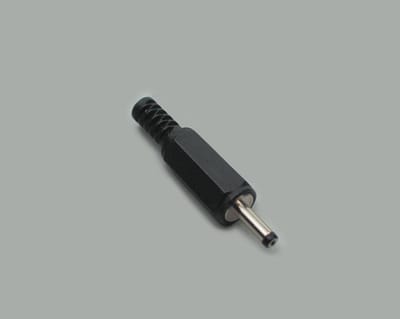 BKL Electronic 072110 Laagspannings-connector Stekker, recht 5.5 mm 2.1 mm 1 stuk(s)