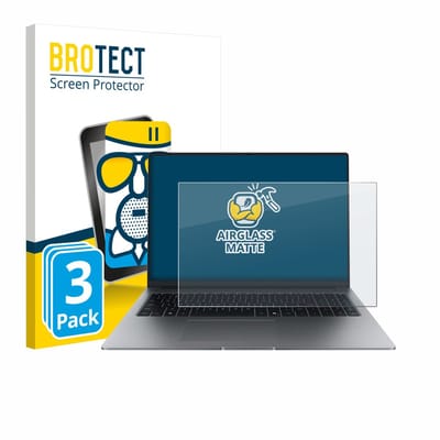 BROTECT - Screenprotector voor Honor MagicBook X16 Plus 2025 - Folie Beschermfolie Beschermglas matte 3 Stuks