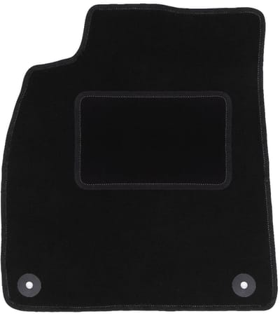 Bestuurdersmat zwart voor: Audi A6 C7 sedan, stationwagen, avant (2011-2017)
