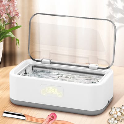Ultrasoon reinigingsapparaat, 800 ml, ultrasoon reinigingsapparaat, bril, 49 kHz hoogfrequentie, ultrasone reiniger met pincet, praktisch voor sieraden, brillen, munten, scheerkoppen, gebitreiniger