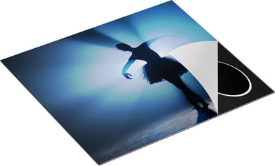 Chefcare Inductie Beschermer Ballerina Silhouet - Ballet - 60x50 cm - Afdekplaat Inductie - Kookplaat Beschermer - Inductie Mat