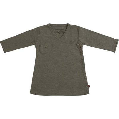 Baby's Only Jurkje Melange - Khaki - 50 - 100% ecologisch katoen - GOTS