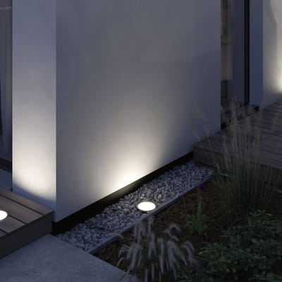 6.2W, 190lm, 230V, 75°, IP67, 177mm, 3000K, Antraciet, Metaal