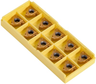 Dailygoods- Carbide Inserts 10 Stuks - CNC Hardmetaal Snijpunten - Draaibank Gereedschap - Hittebestendig - Slijtvast - Hoogwaardige Afwerking - Snijplaten