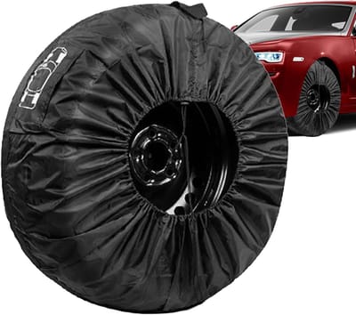 Banden Opbergzak - Reservewielhoes - Banden Beschermen - Waterdicht UV-bestendig - 33-58 cm Velgen - Zwart