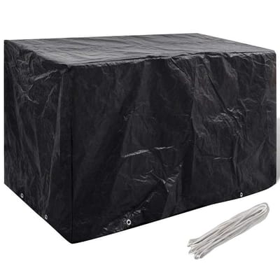 vidaXL - Tuinmeubelhoes - met - 8 - oogjes - 140x70x90 - cm
