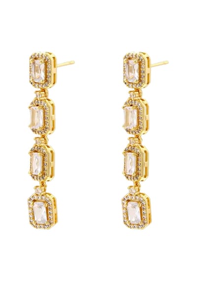 Margot Bardot Victoria's Radiance Drop Oorbellen Gold