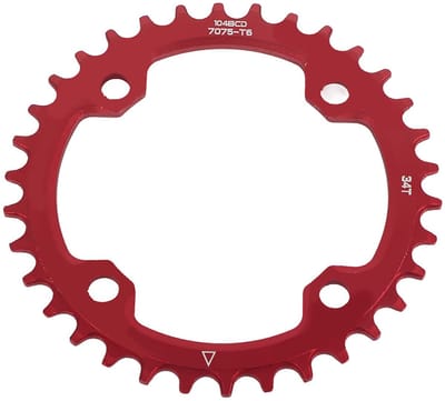 Dailygoods- Kettingblad 34T - Stalen Enkele Crank - Lichtgewicht Aluminium - Duurzaam - Hoge Sterkte - Eenvoudige Installatie - Fietsring