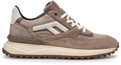 Floris Van Bommel Sfm-10139 Noppi Sneakers - Suède - Heren - Taupe - Maat 42